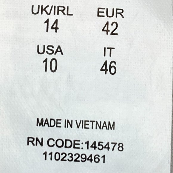 Atmosphere Lace Back V neck Blouse Cream Ivory Size 10 - Picture 6 of 7